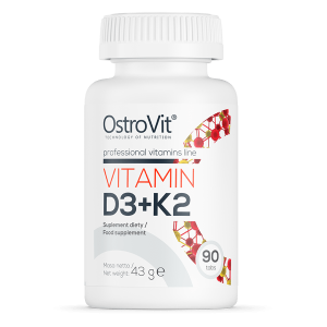 Ostrovit Vitamin D3 + K2 - 90 Tablets