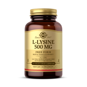 Solgar L-Lysine 500 mg - 50 Veg Capsules