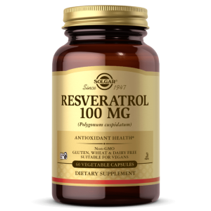 Solgar Resveratrol 100 mg - 60 Veg Capsules