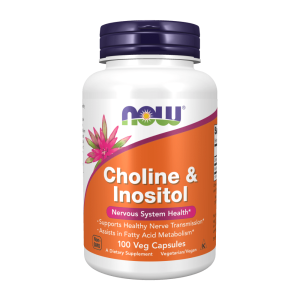 Now Foods Choline & Inositol - 100 Veg Capsules