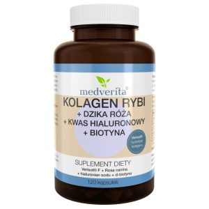 Medverita Fish Collagen Verisol® F + Rosehip + Hyaluronic Acid + Biotin - 120 Capsules