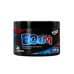 6PAK Boom Tropical Pre-Workout - 240 g