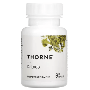 Thorne Research Vitamin D3 5000 IU - 60 Capsules