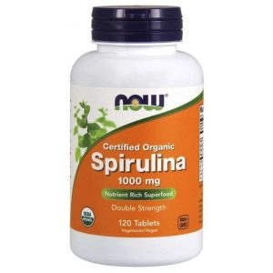 Now Foods Spirulina 1000 mg - 120 Tablets