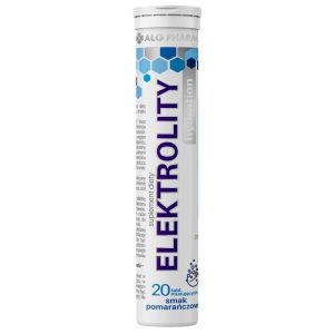 ALG Pharma Electrolytes Hydration, Orange - 20 Effervescent Tablets