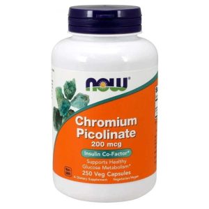 Now Foods Chromium Picolinate 200 mcg - 250 Veg Capsules