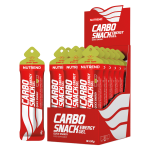 Nutrend Carbosnack Gel, Green Apple - 50 g x 18