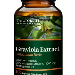 Doctor Life Graviola Extract 500 mg - 100 Capsules