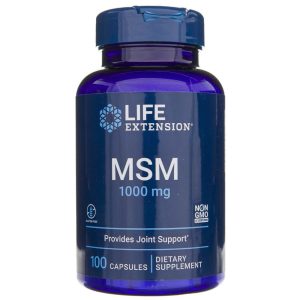 Life Extension MSM 1000 mg - 100 Capsules