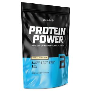 BioTech USA Protein Power, Vanilla Flavoured - 1000 g