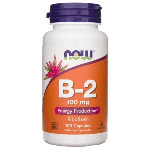 Now Foods Vitamina B-2 100 mg - 100 Capsules