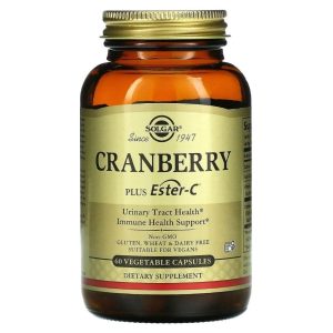 Solgar Cranberry Plus Ester-C - 60 Capsules