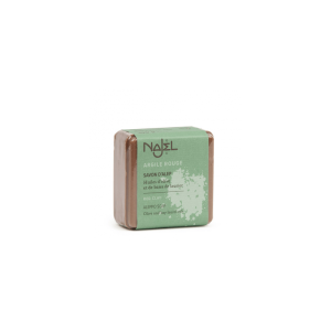 Najel Aleppo soap with red clay - 100 g