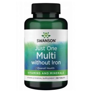 Swanson Just One Multi without Iron - 130 Tablets