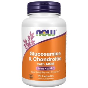 Now Foods Glucosamine & Chondroitin with MSM - 90 Capsules