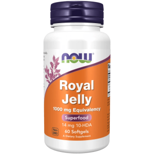 Now Foods Royal Jelly 1000 mg - 60 Softgels