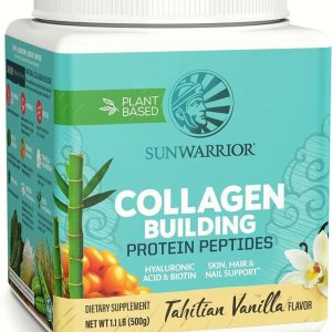 Sunwarrior Collagen Building Protein Peptides, Tahitian Vanilla - 500 g