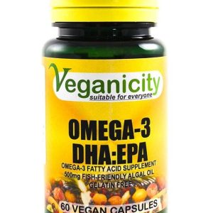 Veganicity Omega-3 500 mg - 60 Capsules