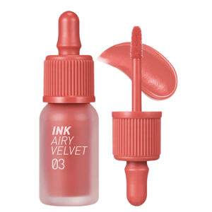 Peripera Ink Airy Velvet 003, Cartoon Coral - 4 g