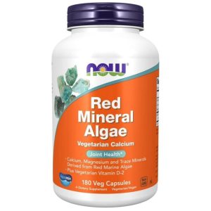 Now Foods Red Mineral Algae Aquamin® - 180 Capsules