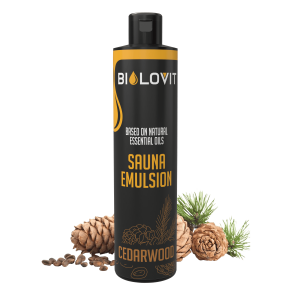 Bilovit Sauna Emulsion Cedar - 250 ml