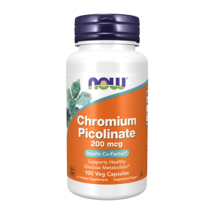 Now Foods Chromium Picolinate 200 mcg - 100 Veg Capsules