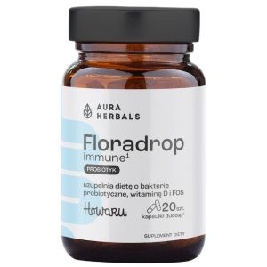 Aura Herbals Floradrop Immune Probiotic - 20 Capsules