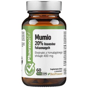 PharmoVit Mumio, Shilajit 400 mg - 60 Capsules