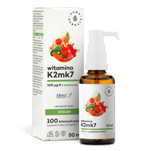 Aura Herbals Vitamin K2 100 mcg, Vegan - 50 ml