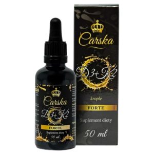 Carska Vitamin D3 + K2 Mk7 Forte - 50 ml
