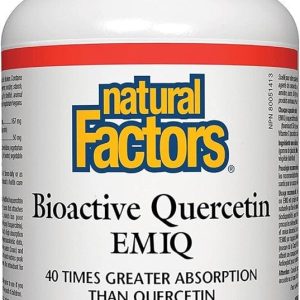 Natural Factors Bioactive Quercetin EMIQ - 60 Capsules