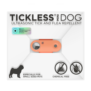 Tickless Pet Mini Ultrasonic Tick Repellent - Hot Peach
