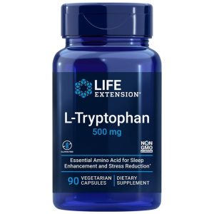 Life Extension L-Tryptophan 500 mg - 90 Capsules