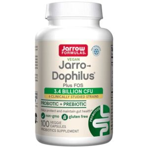 Jarrow Formulas Jarro-Dophilus + FOS (Synbiotic) - 100 Capsules
