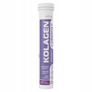 Activlab Marine Collagen, Strawberry-Raspberry - 20 Effervescent Tablets