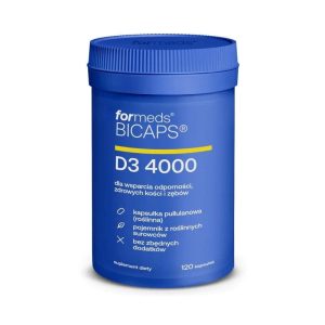 Formeds Bicaps Vitamin D3 4000 - 120 Capsules