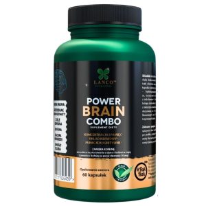 Lanco Nutritions Power Brain Combo - 60 Capsules