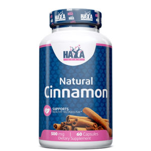 Haya Labs Natural Cinnamon 500 mg - 60 Capsules