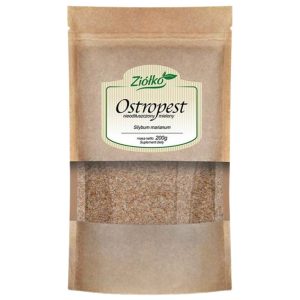 Ziółko Milk Thistle, Ground, Non-Defatted - 200 g