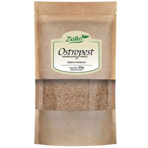 Ziółko Milk Thistle Herb, Unrefined - 500 g