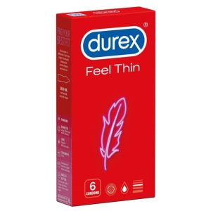 Durex Feel Ultra Thin Condoms - 6 Pieces