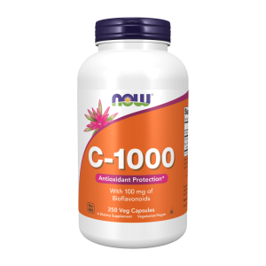 Now Foods Vitamin C-1000 with Bioflavonoids - 250 Veg Capsules