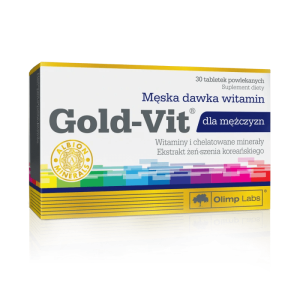 Olimp Gold-Vit for Men (Vitamins and Chelated Minerals) - 30 Tablets