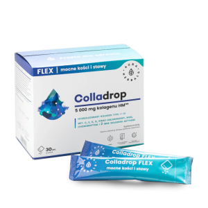 Aura Herbals Colladrop Flex Marine Collagen 5000 mg - 30 Sachets
