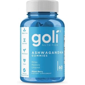 Goli Nutrition Ashwagandha, Mixed Berry - 60 Gummies