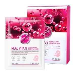 Enough Real Vita 8 Mask with Vitamin Complex - 10 Pieces