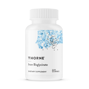 Thorne Research Iron Bisglycinate 25 mg - 60 Capsules