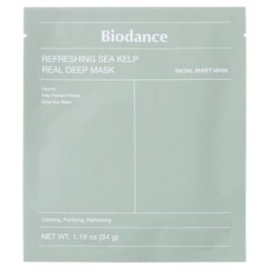 Biodance Refreshing Sea Kelp Real Deep Mask - 34 g