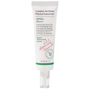 Axis-Y Complete No-stress Physical Sunscreen SPF50+ - 50 ml