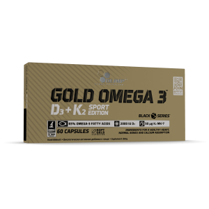 Olimp Gold Omega 3 D3+K2 Sport Edition - 60 Capsules